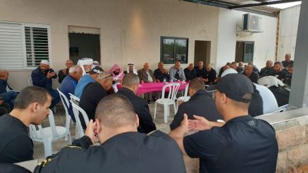 اللد : عقد راية الصلح بين عائليتي الفقير وزيتون